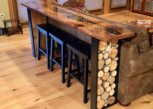Live Edge River Table by Jay Seaton